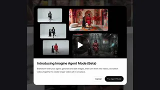 Grok has just launched something that isn’t an image generator. It’s a production agent. Imagine Agent Mode (Beta) runs on the web version of Grok and operates on an open, continuo