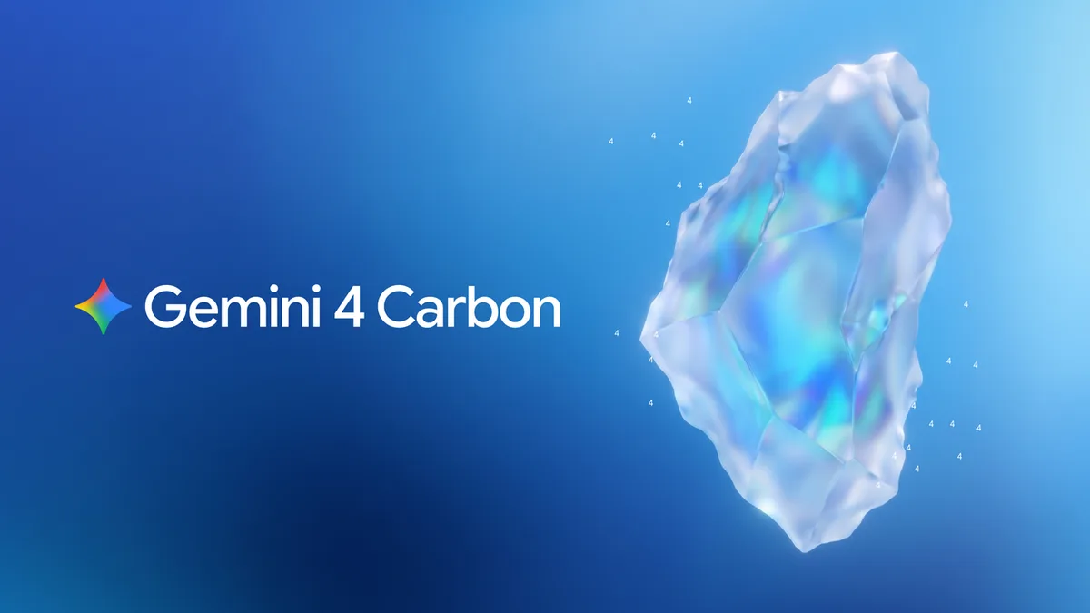 Official Google DeepMind “Gemini 4 Carbon” visual