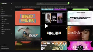 Envato + Claude Code + HyperFrames = God mode! ⚡ I just built a skill for motion design that creates typography animations with your brand's assets, typography, icons, colo