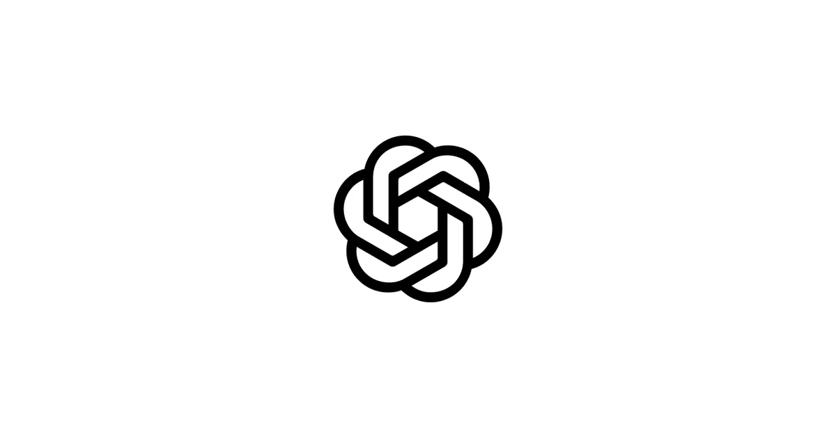 Logo officiel OpenAI (centre d'aide)